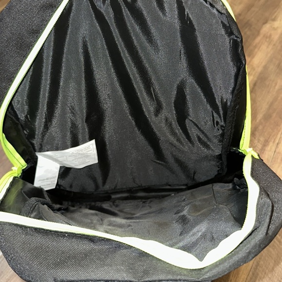PUMA Gray/Black/Lime Green Backpack NWOT - Picture 3 of 4